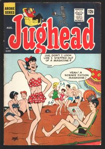 Jughead #123 1965--Big Ethel swimsuit cover -Betty & Veronica-Samantha the Wi...