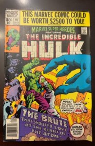 Marvel Super-Heroes #91 (1980) Hulk 