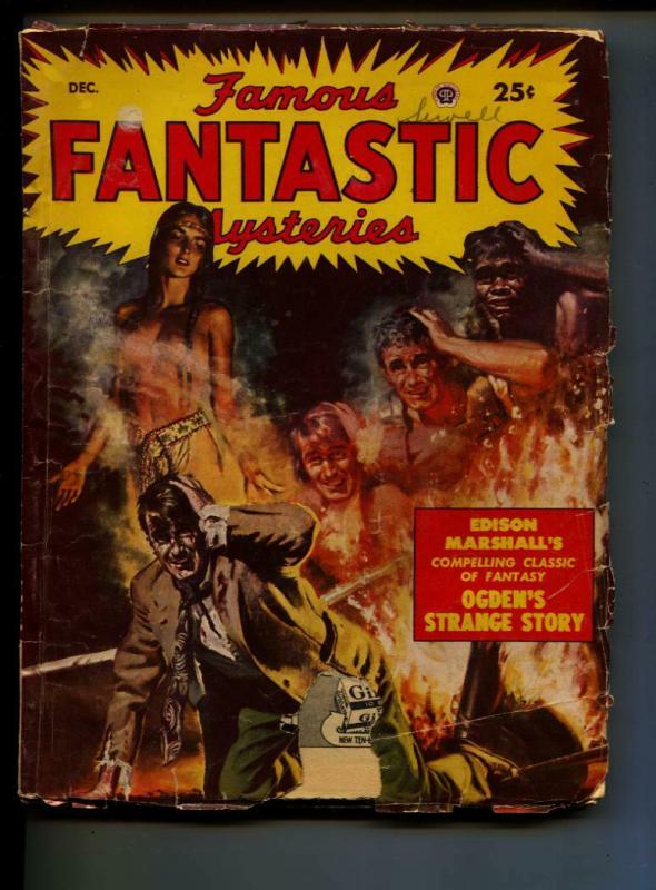 Famous Fantastic Mysteries-Pulp-12/1949-Edison Marshal