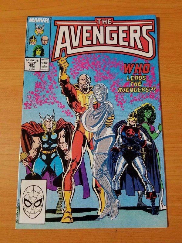 The Avengers #294 ~ NEAR MINT NM ~ (1988, Marvel Comics)