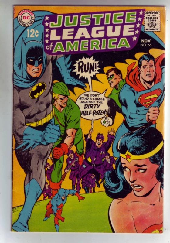 Justice League of America #66 (Nov-68) FN/VF+ High-Grade Justice League of Am...