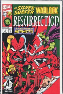 Silver Surfer/Warlock: Resurrection #3 (1993) Warlock