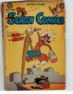 Real Screen Comics #42 (1951) The Fox and the Crow