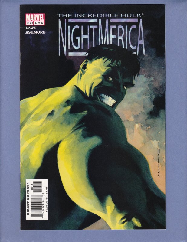 Incredible Hulk Nightmerica #4 NM- Marvel 2003