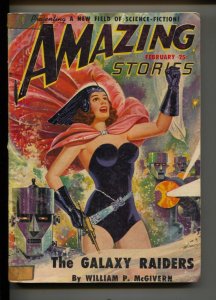 PULP:  Amazing Stories-Pulp-2/1950-William P. McGivern-Russell Storm