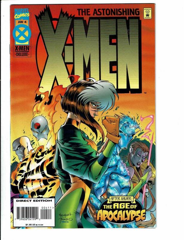 Astonishing X-Men Complete Marvel Comics Ltd Ser # 1 2 3 4 Wolverine Gambit J59