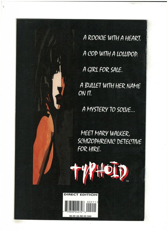 Typhoid #2 VF 8.0 Marvel Comics 1995 Ann Nocenti, Typhoid Mary