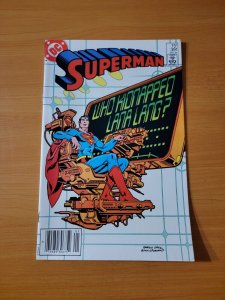 Superman #391 Newsstand Variant ~ NEAR MINT NM ~ 1984 DC Comics