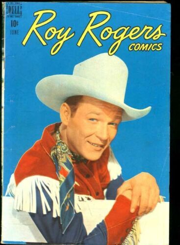 ROY Rogers Comics #6-Dell Western-Trigger FN | Comic Books - Golden Age ...