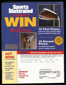 Sports Illustrated ( 8.5 VFN+)  Peyton Manning /  September 1997