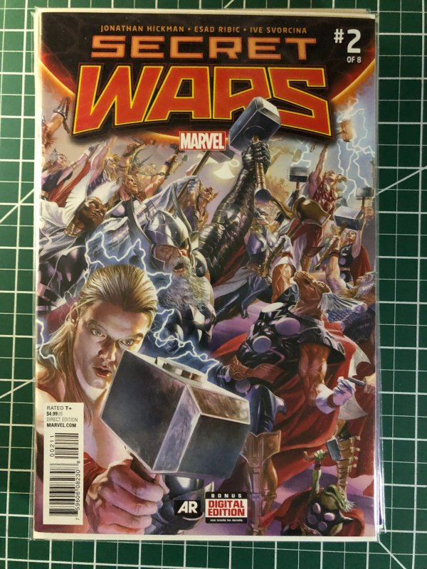 Secret Wars #0, 1, 2, 3, 4, 5, 6, 7, 8, 9 (2015) plus Journal and Official guide