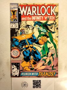 Warlock and the Infinity Watch #8 VF+ Marvel Comics comic book 20 JW39