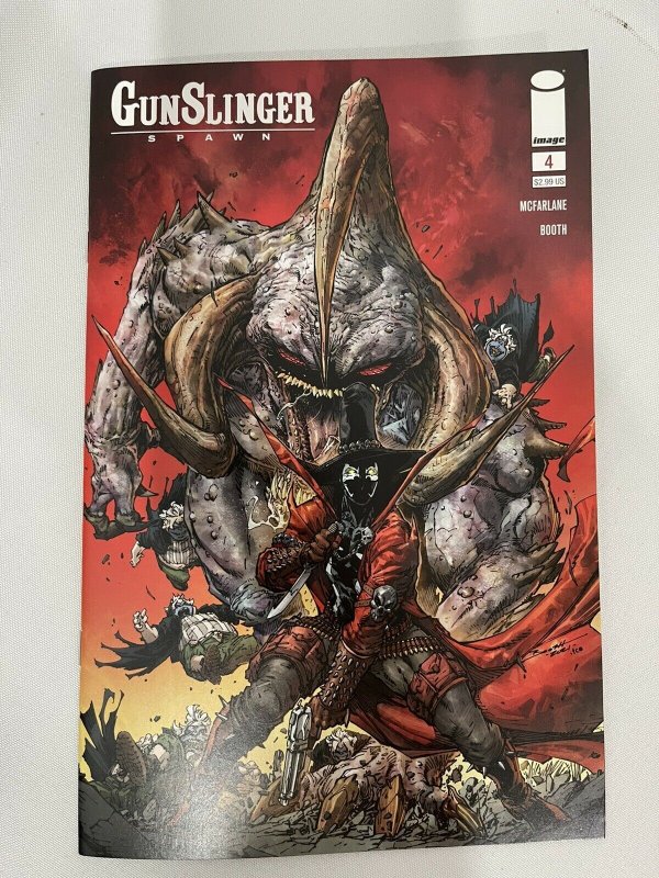 Gunslinger Spawn 4 Cover A Booth Comic 1st Print 2021 NM