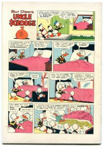 UNCLE SCROOGE #8 CARL BARKS ART 1954 ICE SKATING COVER VG/FN