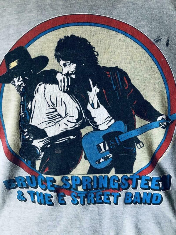 BRUCE SPRINGSTEEN and the E STREET BAND T-SHIRT, Small, 1980 1981, used