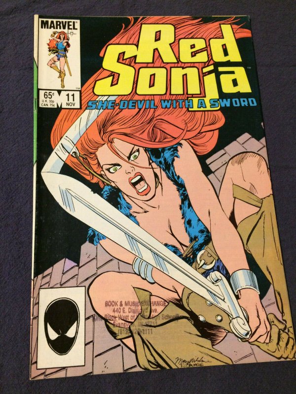 Red Sonja #11 Marvel Comics VFN (1985)