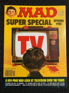 1981 Spring MAD SUPER SPECIAL Magazine #34 FN+ 6.5 Look at Television 100pgs