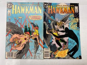 7 HawkMan DC comic books #1 2 3 4 7 12 13 69 KM32
