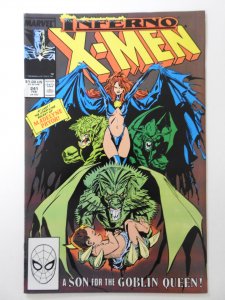 The Uncanny X-Men #241 (1989) Mr. Sinister's Evil on Display! VF-NM Cond...