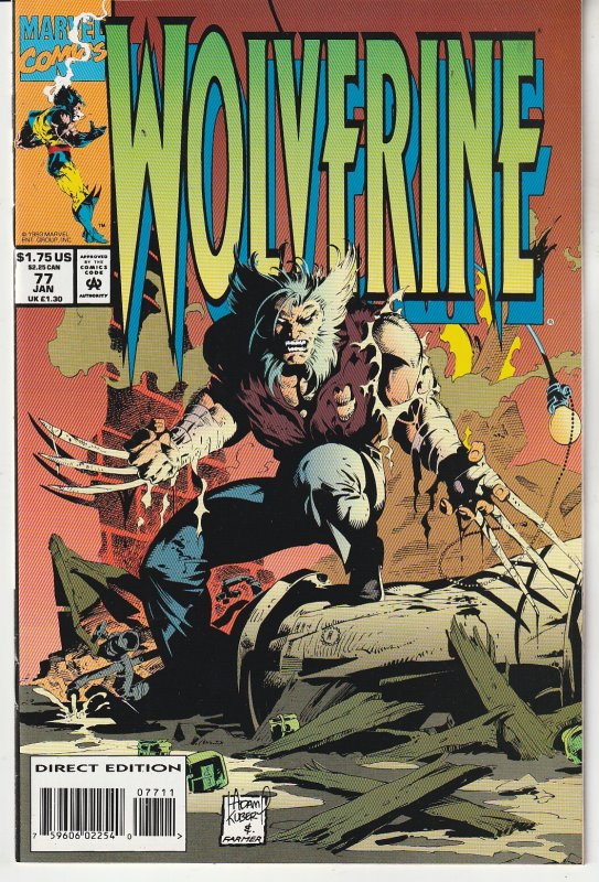 Wolverine #77 (1994)  Alpha Flight, Lady Deathstrike !