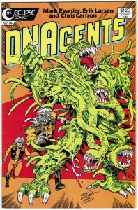 New DNAgents #14 Erik Larsen Eclipse Comics NM