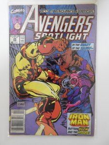 Avengers Spotlight #29 Newsstand Edition (1990)