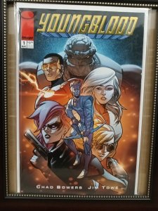 Youngblood #1 Gold Foil Variant Cover One Per Store Image Comics 2017 NM.   Nw78