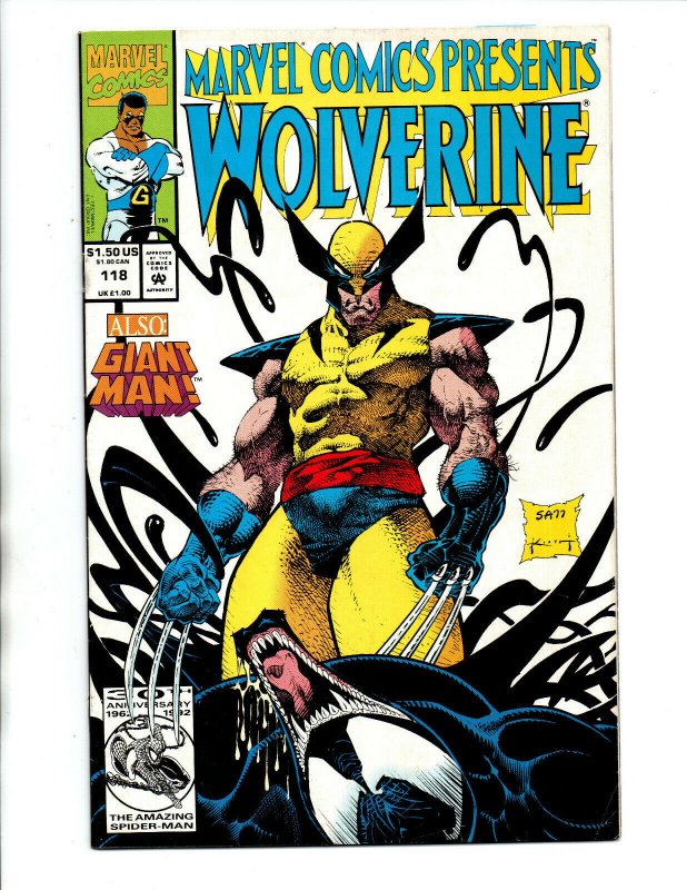 Marvel Comics Presents #118 - Venom vs Wolverine - 1992 - NM