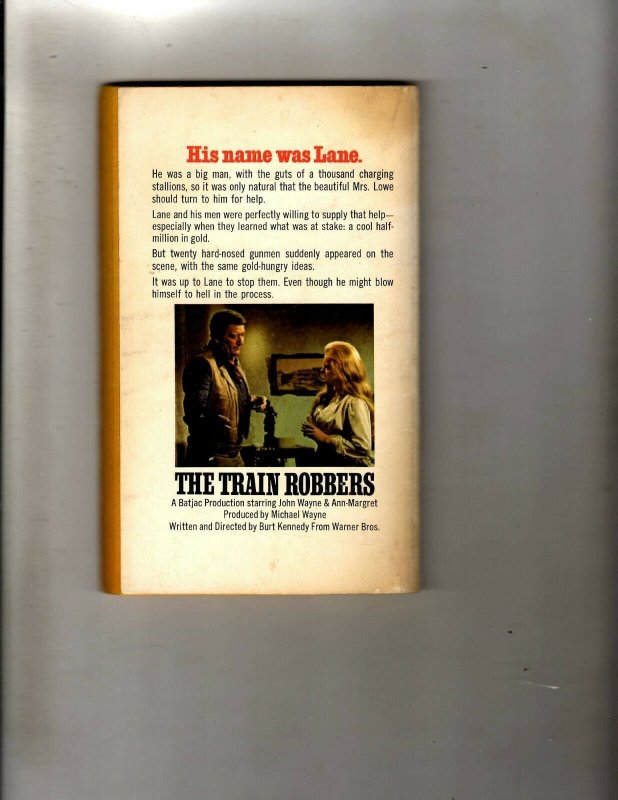 3 Pocket Books The Train Robbers, The Shootist, Ironside JL22