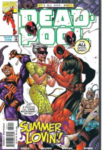 Deadpool #20 Marvel Comics September Sept 1998 (GD Rusted Staple Water Damage)