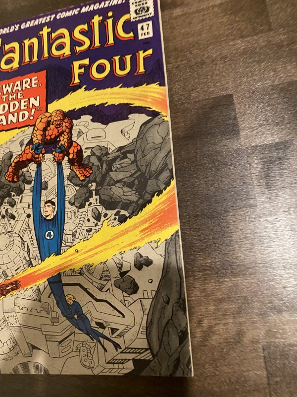 Fantastic Four #47 (1966) early inhumans app