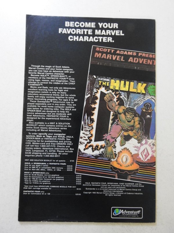 The Uncanny X-Men #205 (1986) VG/FN Condition!