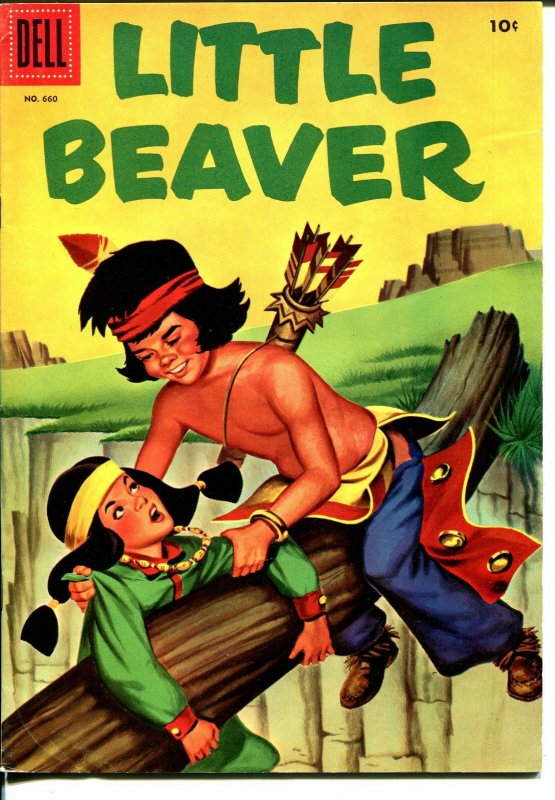 Little Beaver-Four Color Comics #660 1955-Dell-Fred Harmon-FN