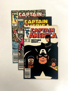 3 Captain America Marvel Comic Books #290 291 292 Iron-Man Spiderman Hulk 8 JS3