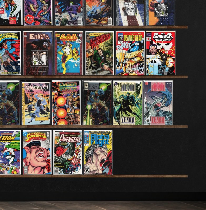 Huge Lot 150+ Comics with Death&, Action Comics, The H.A.R.D. Corps & More!