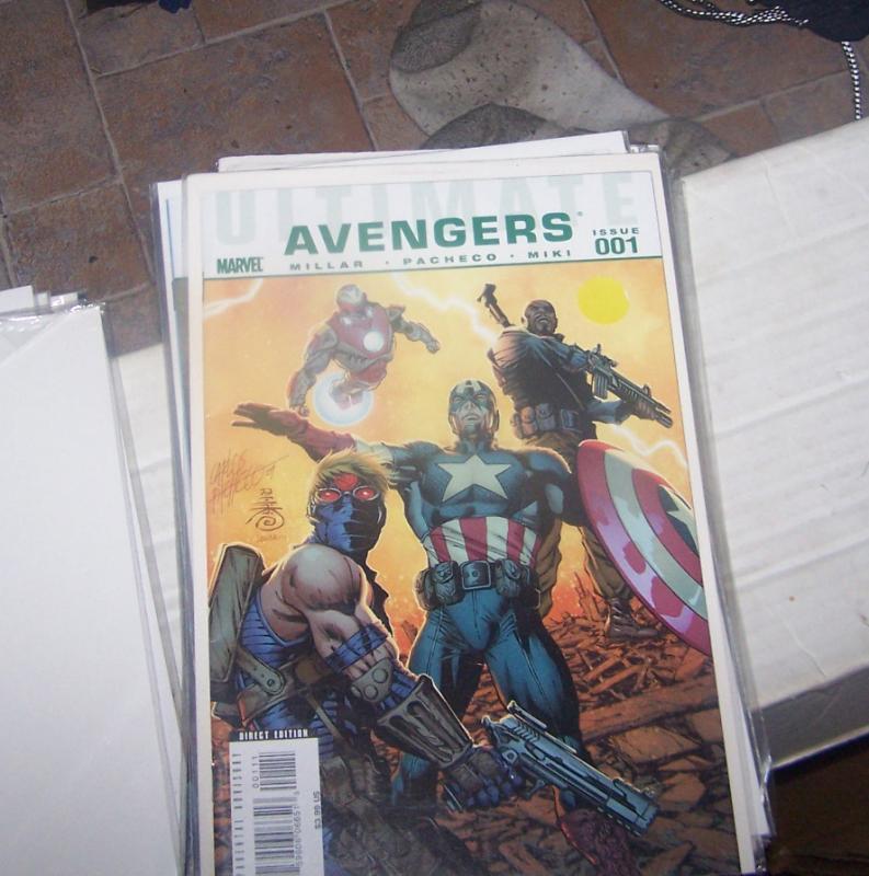 ultimate avengers  # 1+ ultimate avengers 3 # 1+ 2 mark millar  blade+vampires