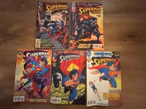 Lot Of 5 Action Comics Feat. Superman DC Comic Books # 703 0 704 705 707 J933