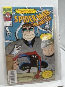 SPIDER-MAN UNLIMITED 1993 1ST SERIES #3 DOCTOR OCTOPUS MARVEL COMIC BOOK