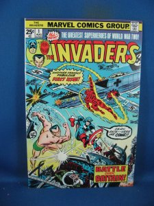 THE INVADERS 1 NM- MARVEL FIRST ISSUE 1975