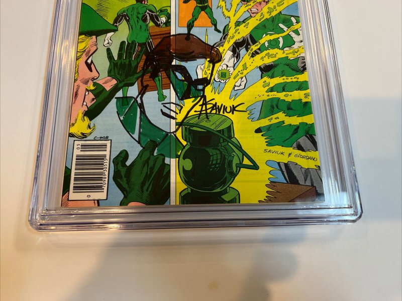 Green Lantern (1979) # 116 (CGC 9.8 SS) Signed Sketch Saviuk | Census=3