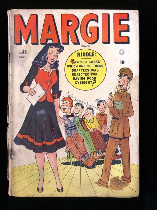 Margie Comics #45 FA/GD 1.5