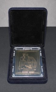 1993 Elvis Presley 23 Karat Gold Leaf collector card