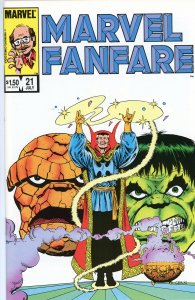Marvel Fanfare 20 21 Set Thing/Hulk Jim Starlin  9.0 (our highest grade)