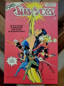 The Survivors #1 (New Sirius 1986) 1st Issue / Steve Woron / Prelude Graphics VG