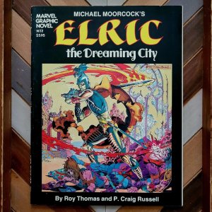 ELRIC: The Dreaming City Marvel Graphic Novel #2 VF+ (1982) 1st Print Moorcock