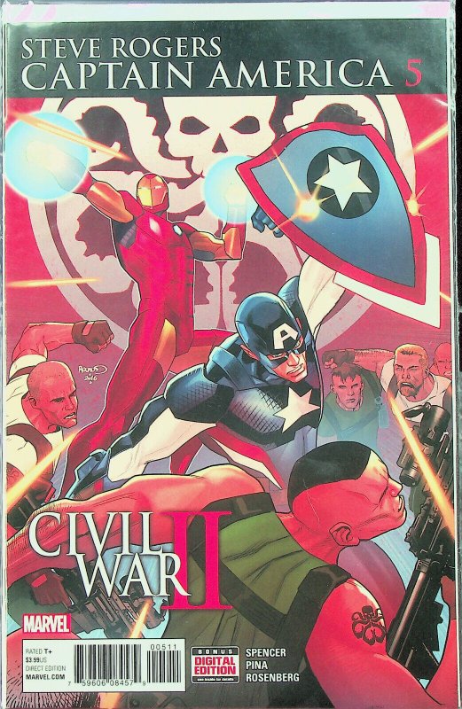 Steve Roger's Captain America #1-19 (May 2016-Jul 2017, Marvel) - 19 comics - NM