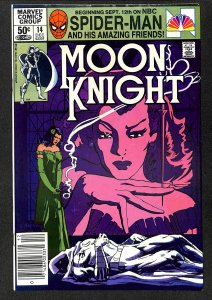 Moon Knight #14 VF+ 8.5 1st Stained Glass Scarlet!
