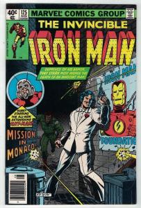 IRON MAN 125 VFNM ALCOHOL Aug. 1979 ANT MAN. AVENGERS