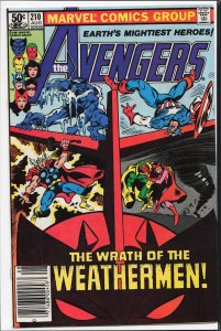 The Avengers #210 (1981) The Avengers