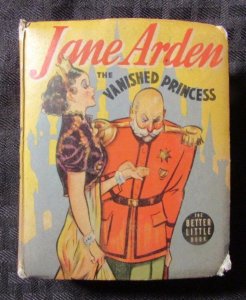 1938 JANE ARDEN The Vanished Princess BIG LITTLE BOOK #1490 VG/FN